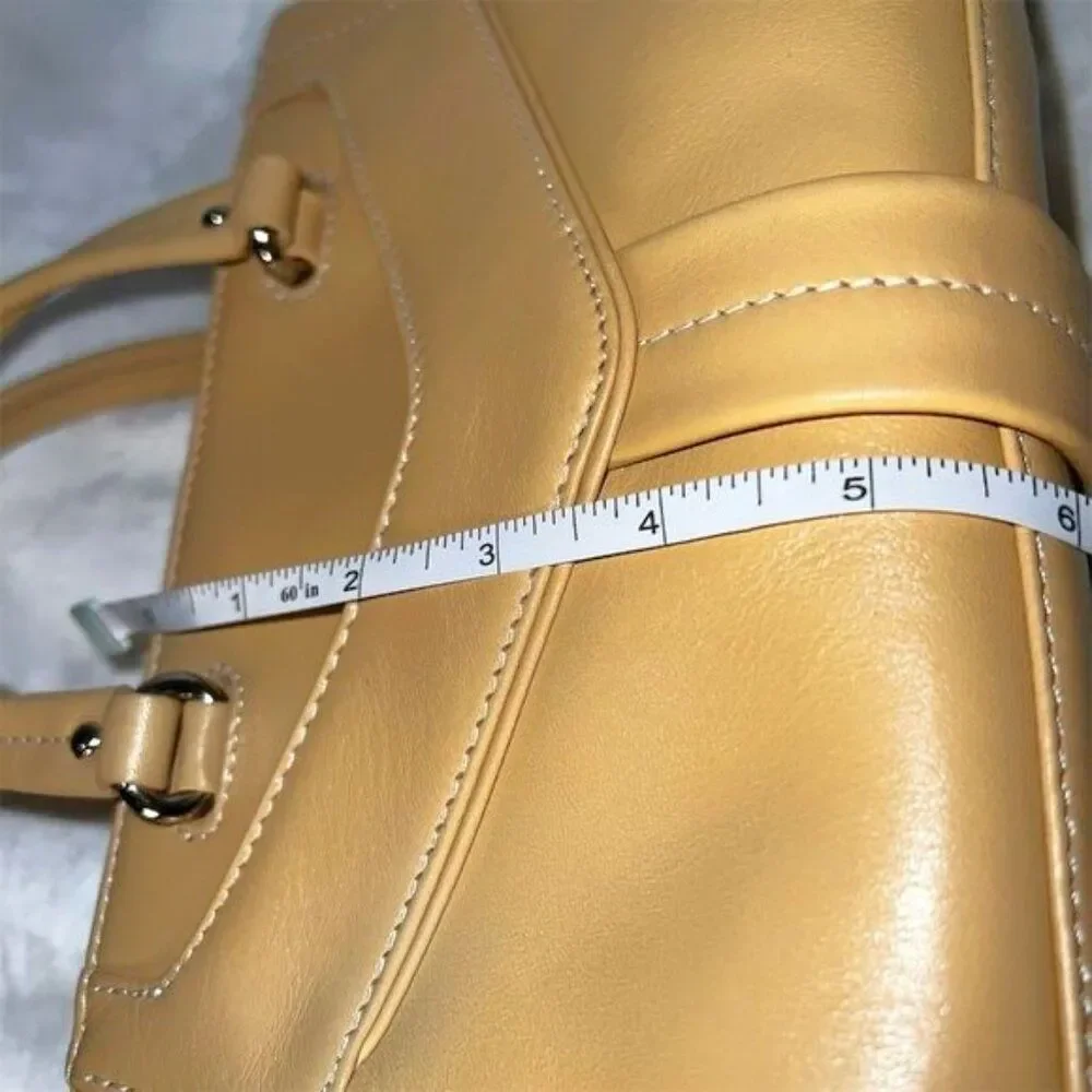 Cole Haan Alexa Mini Tote Satchel Bag Natural Beige Handbag